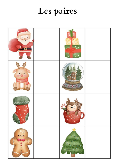 cahier d'activité de noël