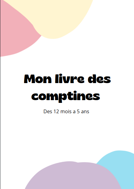 mon livre des comptines